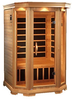 Far Infrared Sauna by Golden Designs, Luxury - 2 Person - Curbside Delivery