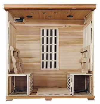 Radiant Saunas 4-Person Cedar Infrared Sauna reiew