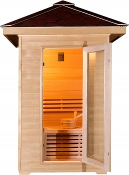 Traditional Swedish 1 or 2 Person Outdoor Steam Sauna review