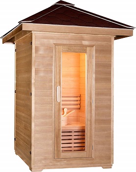 Traditional Swedish 1 or 2 Person Outdoor Steam Sauna