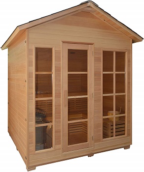 Aleko Indoor Two-Level Sauna