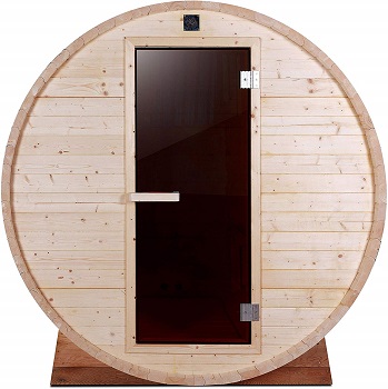 Aleko Outdoor and Indoor 5 Person Barrel Sauna review