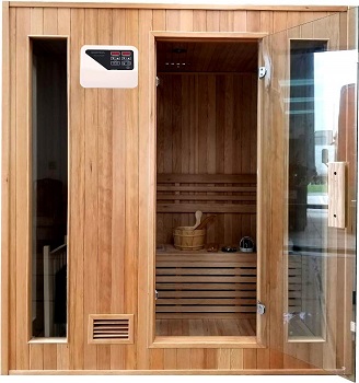 Canadian Hemlock Wood Traditional Swedish Sauna review
